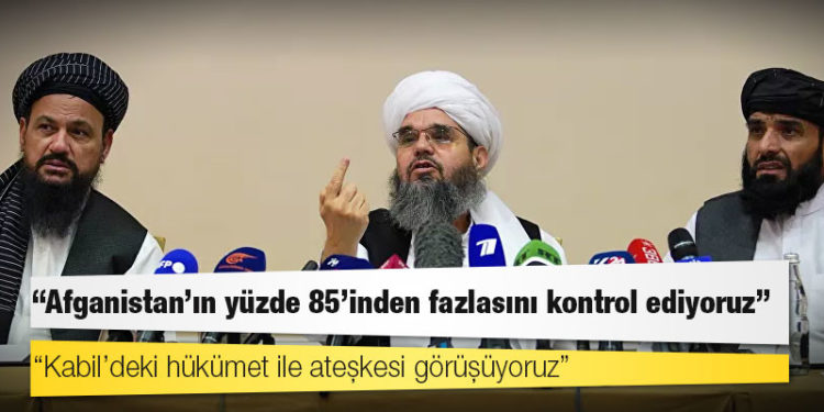 Taliban: Afganistan'daki iktidarı tümüyle gasp etmeyi hedeflemiyoruz