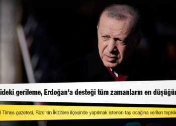 The Financial Times: Ekonomideki gerileme, Erdoğan'a desteği tüm zamanların en düşüğüne çekti
