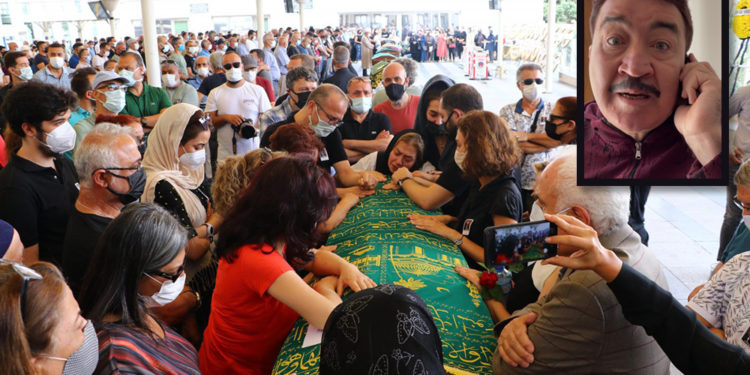 Tiyatro sanatçısı Turgay Yıldız, son yolculuğuna uğurlandı