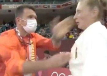 Tokyo 2020'de tepki çeken tokat olayı: "Sporcumuzla aramızda yaşanan bir ritüel"