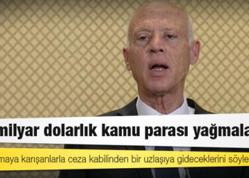 Tunus Cumhurbaşkanı Said: 4.8 milyar dolarlık kamu parası yağmalandı