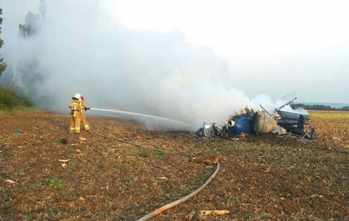 Ukrayna’da helikopter düştü: 2 ölü