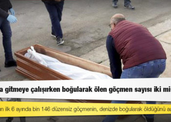 Uluslararası Göç Örgütü: Avrupa’ya gitmeye çalışırken boğularak ölen göçmen sayısı iki misli arttı