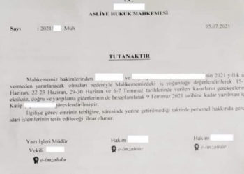Yargıda gelinen son nokta; adalet, zabıt katiplerine emanet!