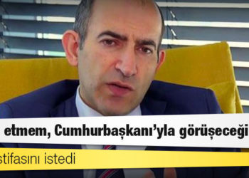 YÖK istifasını istedi; Melih Bulu "Etmem, Cumhurbaşkanı’yla görüşeceğim" dedi