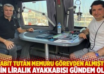 Zabıt tutan memuru g&ouml;revden alan kaymakamın 9 bin liralık ayakkabısı g&uuml;ndem oldu
