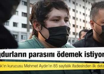 Çiftlik Bank'ın kurucusu Mehmet Aydın'ın 85 sayfalık ifadesinden ilk detaylar: 'Mağdurların parasını ödemek istiyorum'