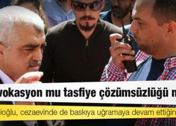 Ömer Faruk Gergerlioğlu: Provokasyon mu tasfiye çözümsüzlüğü mü?