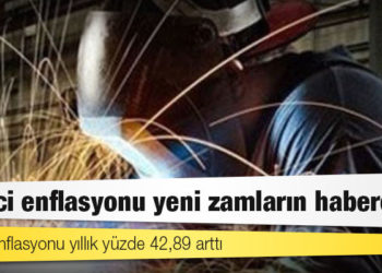 Üretici enflasyonu yıllık yüzde 42,89 arttı