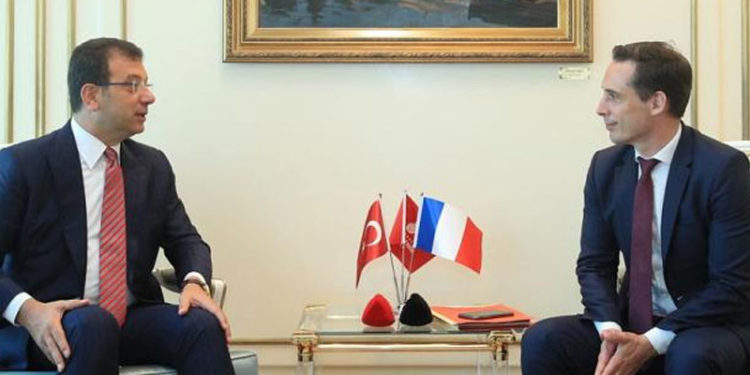 İmamoğlu Fransız Bakan Djebbari ile görüştü: 'İstanbul, Türkiye-Fransa ilişkilerinin odak noktası'