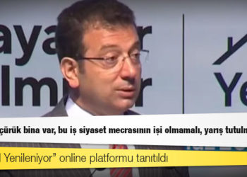 İmamoğlu'dan 'Deprem Kurulu' çağrısı: Binlerce çürük bina var, bu iş siyaset mecrasının işi olmamalı, yarış tutulmamalı
