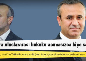İnsan Hakları İzleme Örgütü: Ankara uluslararası hukuku acımasızca hiçe saydı