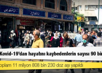 İran'da Kovid-19'dan hayatını kaybedenlerin sayısı 90 bini geçti