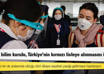 İsrail'de bilim kurulu, Türkiye'nin kırmızı listeye alınmasını istedi