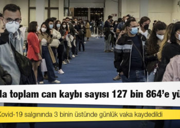İtalya'da Kovid-19 nedeniyle ölenlerin sayısı 127 bin 864'e yükseldi