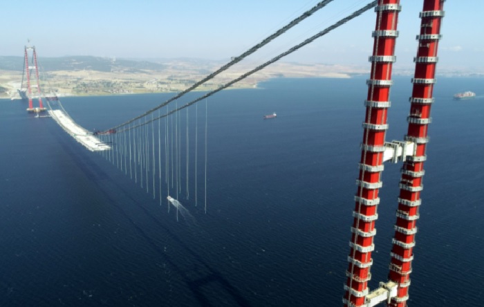 Çanakkale Köprüsü’nün yolu nihayet göründü