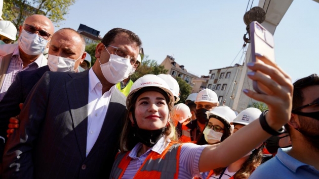 İmamoğlu: Bak biz, bize oy vermeyen dört ilçeye metro yapıyoruz