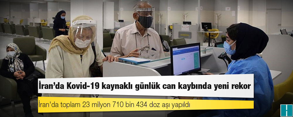 İran'da Kovid-19 kaynaklı günlük can kaybında yeni rekor