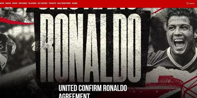 Portekizli yıldız futbolcu Ronaldo, yeniden Manchester United’da