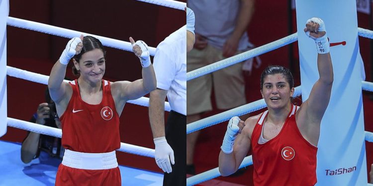 Tokyo 2020: Milli boksörler Buse Naz Çakıroğlu ve Busenaz Sürmeneli finalde
