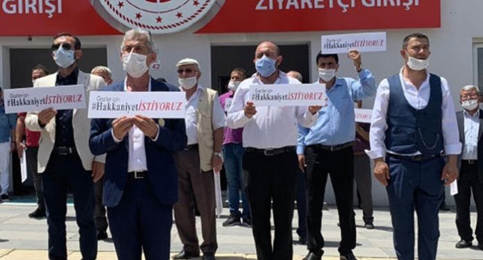 15 Temmuz gazileri Bakanlık önünde eylem yaptı: 300 milyon TL bize verilmedi!