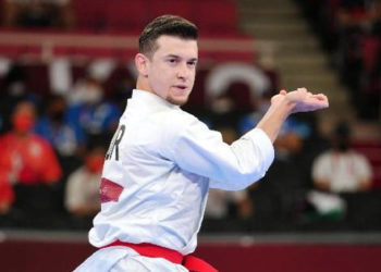 Ali Sofuoğlu, karatede bronz madalya kazandı