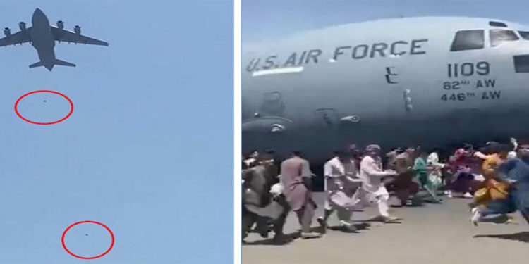 ABD Hava Kuvvetleri doğruladı: Kabil'den kalkan tahliye uçağının iniş takımlarında insan vücudu parçaları bulundu