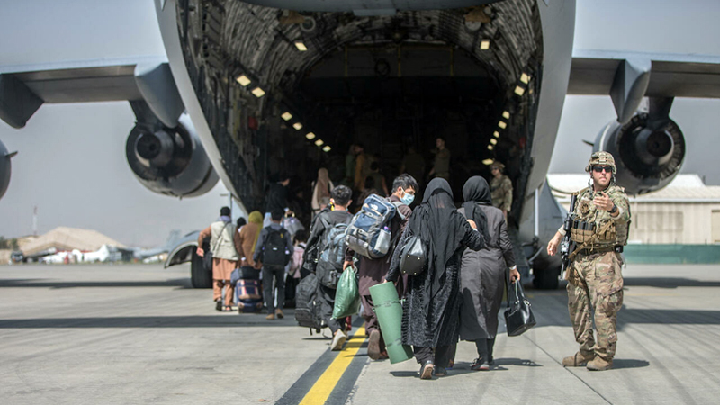 ABD'nin Afganistan'dan tahliye ettiği kişi sayısı 116 bin 700'e yükseldi