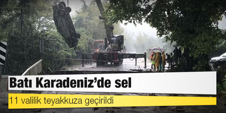 AFAD: Kastamonu'da selde dokuz kişi hayatını kaybetti, 11 valilik teyakkuza geçirildi