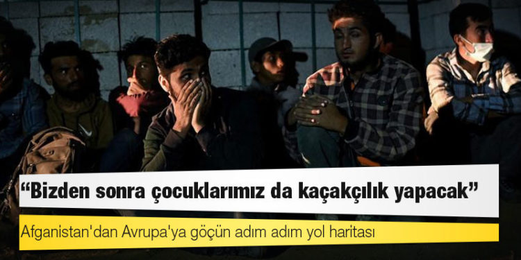 Afganistan'dan Avrupa'ya göçün adım adım yol haritası