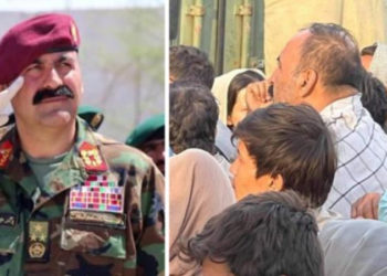 Afganistan'ın eski genelkurmay başkanının tahliye edilmek için havalimanında beklediği iddia edildi