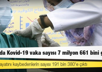 Afrika Kıtası'nda virüs kaynaklı ölümlerin sayısı 191 bin 380'e yükseldi