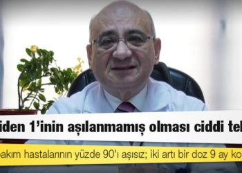 Akdeniz Üniversitesi Tıp Fakültesi'nden Prof. Dr. Yalçın: Yoğun bakım hastalarının yüzde 90'ı aşısız; iki artı bir doz 9 ay korur