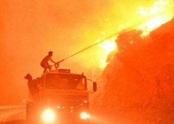 Alevler ikinci termik santrali de tehdit ediyor!