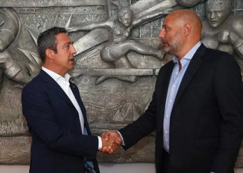 Ali Koç, Fenerbahçe Beko yeni başantrenörü Aleksandar Djordjevic ile bir araya geldi