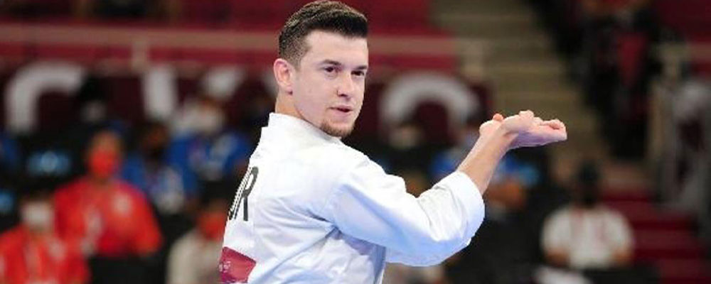 Ali Sofuoğlu, karatede bronz madalya kazandı