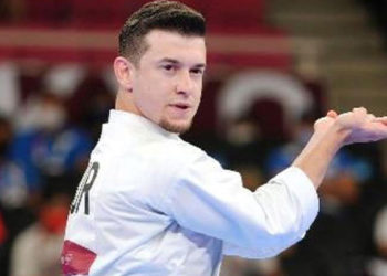 Ali Sofuoğlu, karatede bronz madalya kazandı