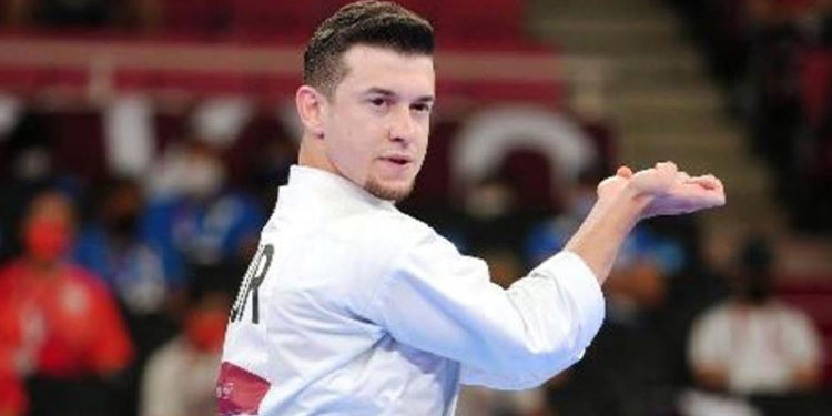 Ali Sofuoğlu, karatede bronz madalya kazandı