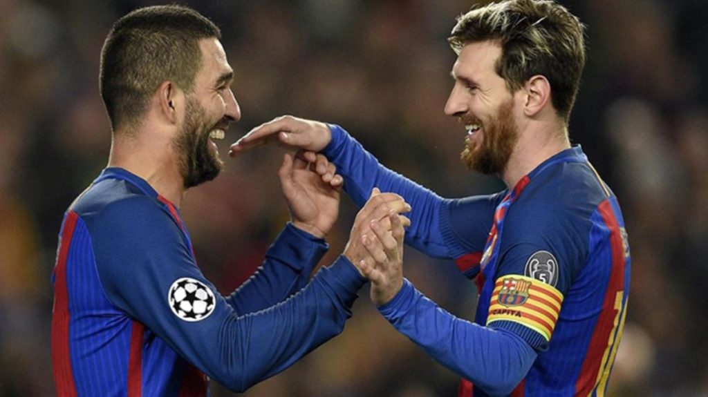 Arda Turan'dan Messi paylaşımı