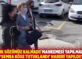 Artık s&ouml;z&uuml;m&uuml;z kalmadı! Mahkemesi yapılmadan 'Semra K&ouml;se tutuklandı' haberi yapıldı