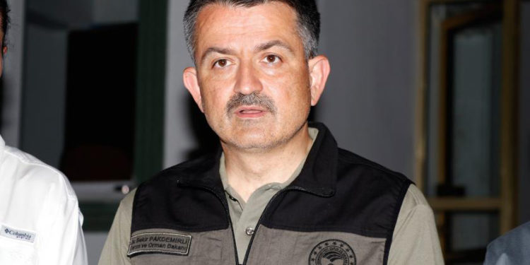 Bakan Bekir Pakdemirli, yangınlarda sorumluluğu belediyelere attı