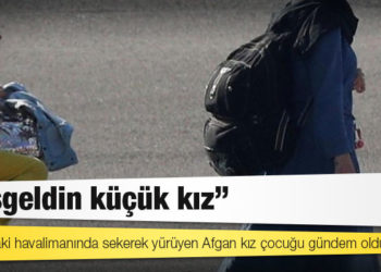 Belçika'daki havalimanında sekerek yürüyen Afgan kız çocuğu gündem oldu: "Hoşgeldin küçük kız!"