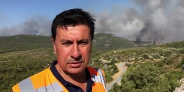 Bodrum Belediye Başkanı’nın isyanı: AB uçak göndereyim diyor, bırakın yardım etsinler artık