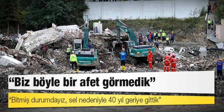 Bozkurtlu Aziz Bulut: Bitmiş durumdayız, sel nedeniyle 40 yıl geriye gittik