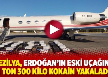 Brezilya, Erdoğan&rsquo;ın eski u&ccedil;ağında 1 ton 300 kilo kokain yakaladı