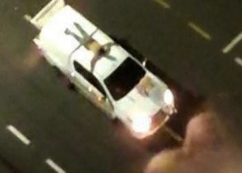 Brezilya'da banka soygunu: Rehineleri canlı kalkan olarak arabaya bağladılar