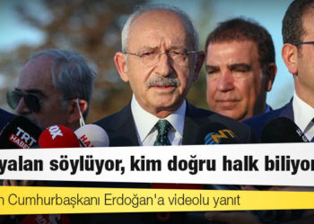 CHP'den Cumhurbaşkanı Erdoğan'a videolu yanıt: Kim yalan söylüyor, kim doğru '#HalkBiliyor'