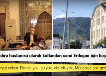 CHP’li Baltacı: Selde sahra hastanesi olarak kullanılan cami Erdoğan için boşaltıldı