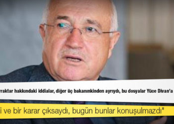 Cemil Çiçek: Erdoğan Bayraktar hakkındaki iddialar, diğer üç bakanınkinden ayrıydı, bu dosyalar Yüce Divan’a gitmeliydi