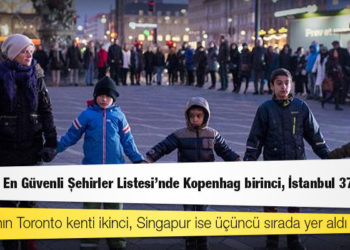 Dünyanın En Güvenli Şehirler Listesi'nde Kopenhag birinci, İstanbul 37. sırada